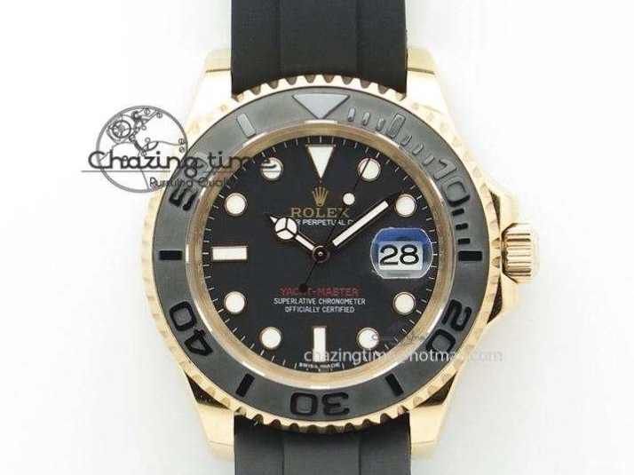 MiroTime 0209 WrinkleFree Daytona 116515 RG TWF 1:1 Best Edition 904L Steel RG Black Dial on Oysterflex Strap A 2417